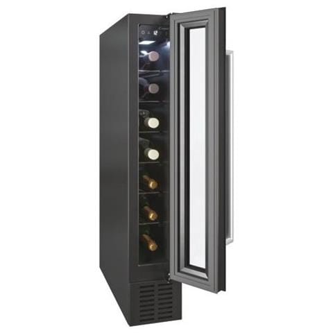 Image of Candy CCVB 15/1 Frigorifero Cantinetta Vino da Incasso 7 Bottiglie Classe G (Nero)
