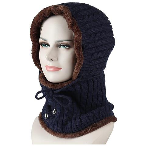 SLOWMOOSE - Cappello Da Sci Termico In Pile Invernale, Coprimaschera Da  Snowboard Per Tenere Al Caldo, Cappellini Da Sci Escursionistici Antivento  [ maschera Della Marina] - ePRICE