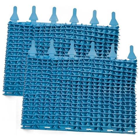 Set Di 2 Spazzole A Lama Blu Per Robot Indaco - W1585a - Foto 1