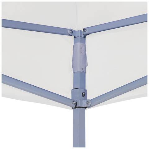 Tetto per Tendone per Feste 4,5x3 m Bianco 270 g / m² - Foto 2