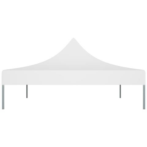 Tetto per Tendone per Feste 4,5x3 m Bianco 270 g / m² - Foto 6