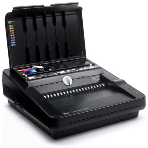 Rilegatrice ad anelli plastici CombBind C366E elettrica - Foto 1