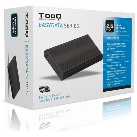 TQE-2524B, 3.0 (3.1 Gen 1) , HDD, SATA, Seriale ATA II, Serial ATA III, Nero, FAT32, HFS, NTFS, ext2, Windows 10 Education, Windows 10 Education x64, Windows 10 Enterprise, Windows 10 Enterprise x64, Wi - Foto 2