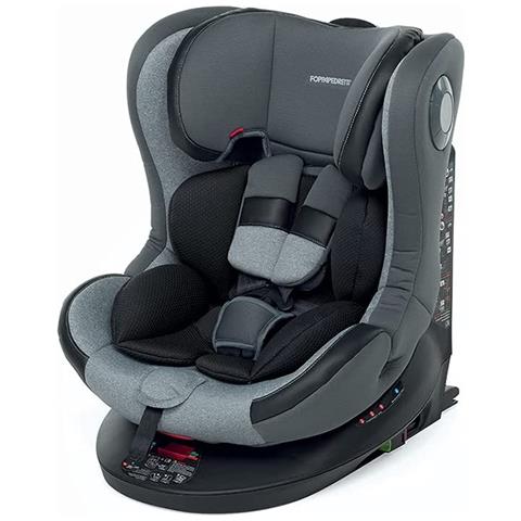 9700415802 Seggiolino Auto Multiposizione Tessuto Pelle Grigio - Foto 1