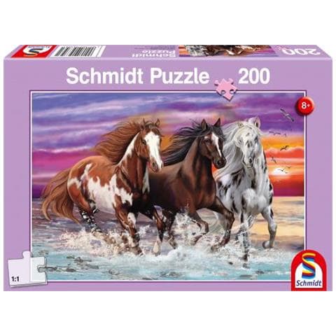 Puzzle Trio Van Wilde Paarden Junior 200 Pezzi - Foto 1