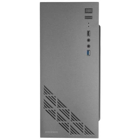 Case Gaming MC100 Middle Tower ATX / micro ATX / Mini-ITX 1 Porte USB 3.0 Colore Nero (Finestrato)  - Foto 2