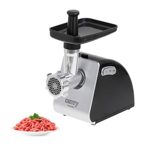 Tritacarne Camry Cr 4812 Argento / nero, 1600 W, Numero Di Velocità 2, Portata (kg / min) 2 - Foto 1