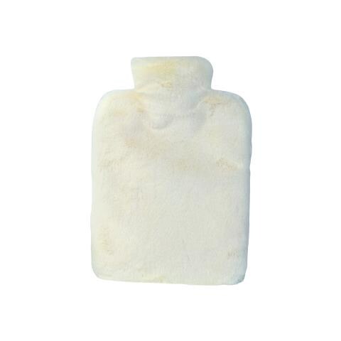 Bottiglia Riscaldante Con Copertura Morbida E Soffice Beige - Foto 1