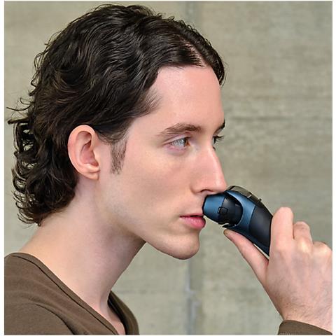 ES-LT4B Rasoio Elettrico Ricaricabile Wet & Dry Colore Blu - Foto 10