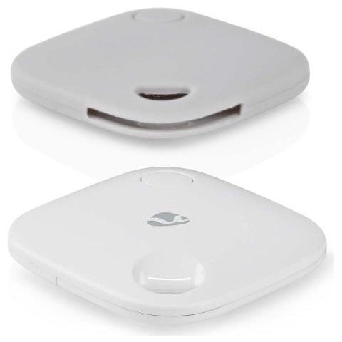 Inseguitore Di Oggetti Bluetooth Con Allarme Acustico E Portata Di 40 Metri, Bianco - Foto 2