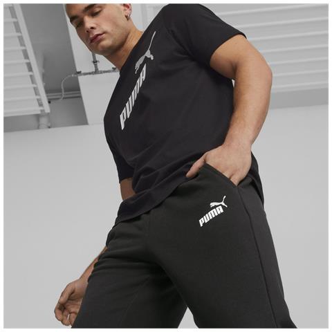 Ess 2 Col Logo Pants Tr Cl 58676861, Uomini, Nero, S - Foto 2