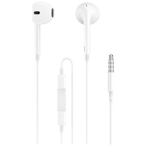EAUR-APW cuffia e auricolare Cuffie Cablato In-ear Musica e Chiamate Bianco - Foto 1