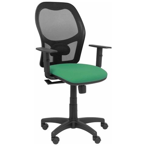 Sedia Da Ufficio Alocén Bali Con Braccioli Verde Chiaro - Foto 1