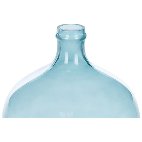 Vaso Da Fiori Roti Vetro 39 Cm Azzurro - Foto 2