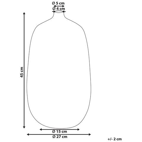 Terracotta Vaso Da Fiori 45 Blu Vitoria - Foto 2