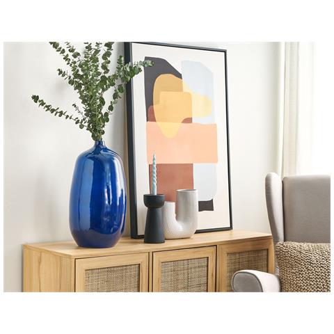 Terracotta Vaso Da Fiori 45 Blu Vitoria - Foto 1