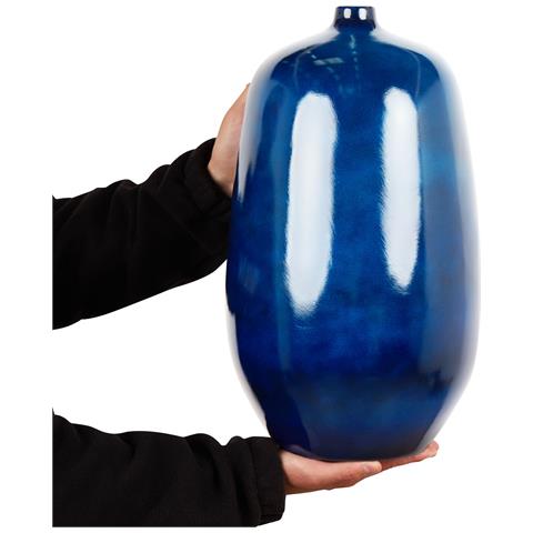 Terracotta Vaso Da Fiori 45 Blu Vitoria - Foto 6