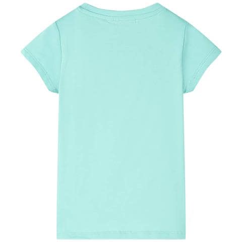 Maglietta Da Bambina Menta Chiaro 104 - Foto 2