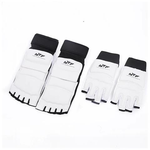 Set Guanti Parastinchi Da Boxe E Karate White Xl - Foto 1