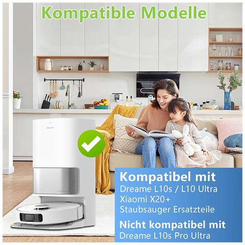 Kit Di Parti Di Ricambio Per Robot Aspirapolvere Dreame L10s Ultra /l10 Ultra /l10 Prime - Foto 2