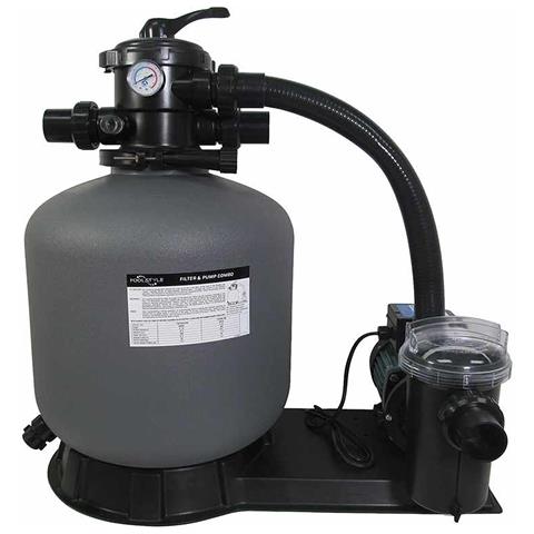 Unità Di Filtrazione 11m3 / H Con Pompa E Filtro A Sabbia - 88031811 - Foto 1