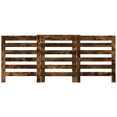 Copertura Termosifone Rovere Fumo 205x21,5x83,5cm Multistrato - Foto 3