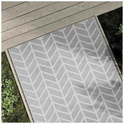 Tappeto Da Esterni Grigio 120x180 Cm In Pp - Foto 1