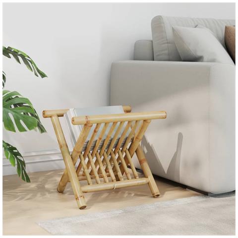 Portariviste 42x30,5x34,5 Cm In Bambù - Foto 3