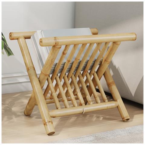 Portariviste 42x30,5x34,5 Cm In Bambù - Foto 1