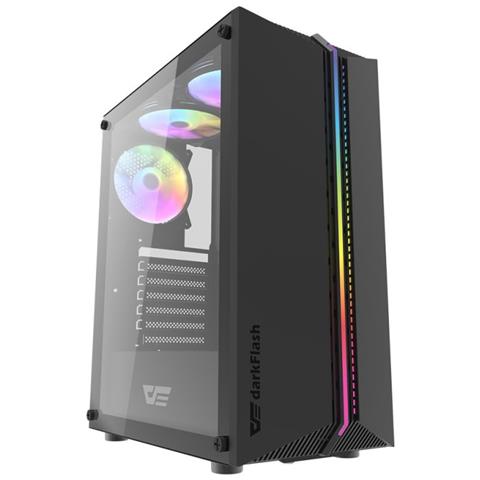Case Midi Tower DK151 Colore Nero - Foto 1