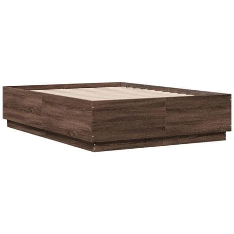Giroletto Luci Led Rovere Marrone 120x190 Cm Legno Multistrato - Foto 3