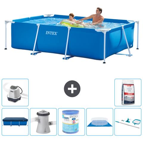 Piscina Fuori Terra - Rettangolo - 260x160x65 Cm - Blu - Include Accessori Coordinati A94 - Foto 1