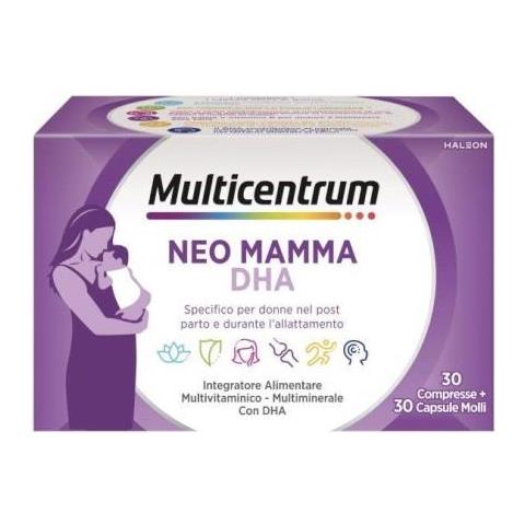 Multicentrum Neo Mamma Dha Post Parto E Allattamento 30+30 - Foto 1