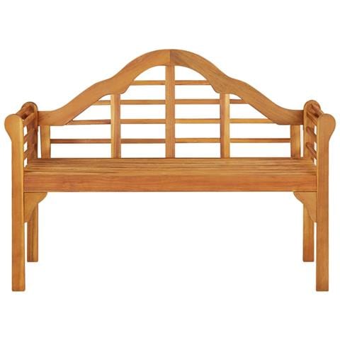 Panchina Da Giardino 125 Cm Legno Massello Di Acacia - Foto 1