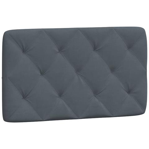 Giroletto con Luci LED Grigio Scuro 90x200 cm in Velluto - Foto 9