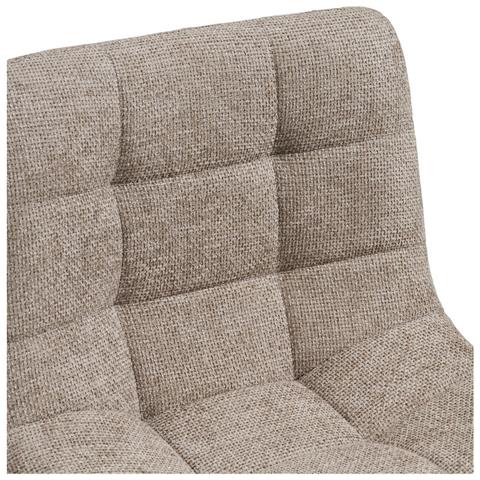 Set Di 2 Sgabelli Alti Middelfart - Beige - Poliestere - 43x45x108 Cm - Foto 6