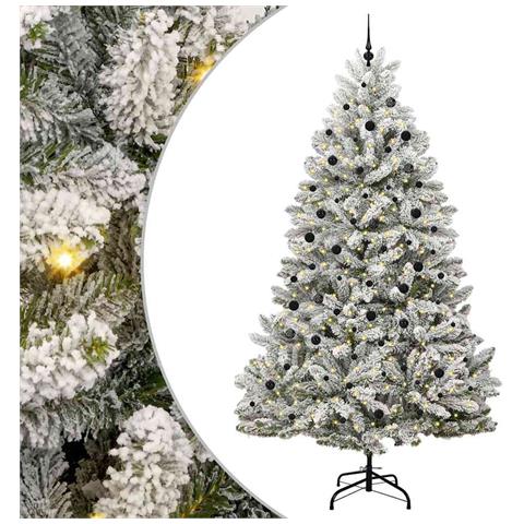 Albero di Natale artificiale con 300 LED Verde e Bianco 300 cm - Foto 1