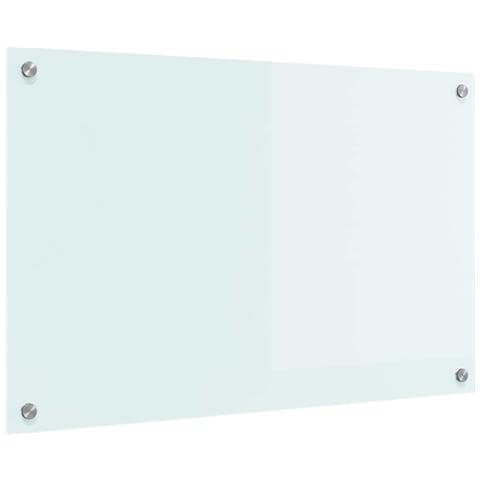 Rivestimento da Cucina Bianco 80 x 50 cm vetro temperato - Foto 1