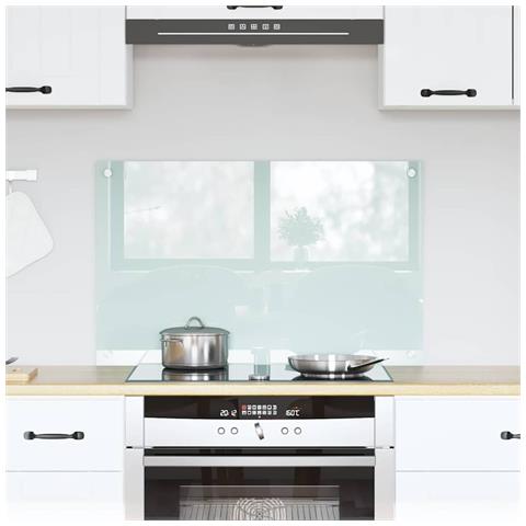 Rivestimento da Cucina Bianco 80 x 50 cm vetro temperato - Foto 2