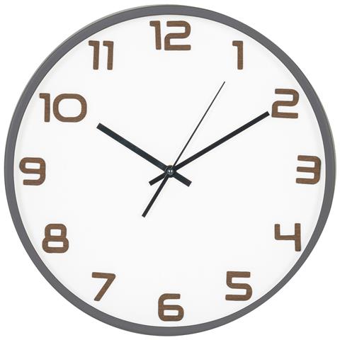 Orologio Da Parete Greenwich Grigio Silenzioso Ø35 Cm - Foto 1