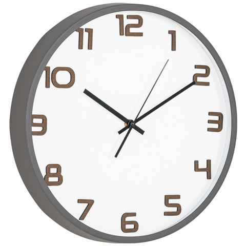 Orologio Da Parete Greenwich Grigio Silenzioso Ø35 Cm - Foto 2