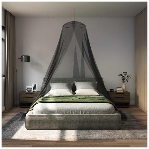Zanzariera per letto 156 maglia 3 pcs 156 maglia Nero - Foto 2