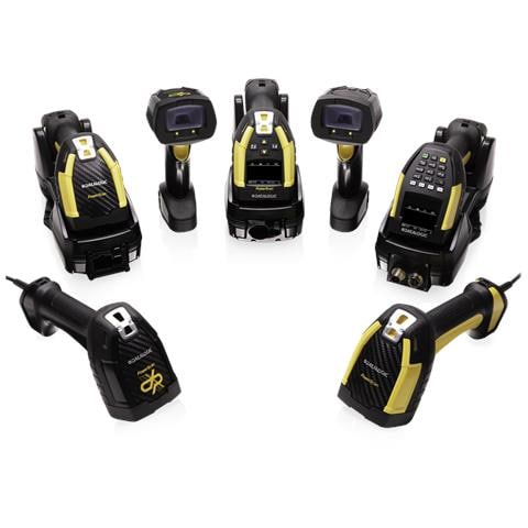 PM9600-HP433RBK30 lettore di codici a barre Lettore di codici a barre portatile 1D / 2D Nero, Giallo - Foto 1