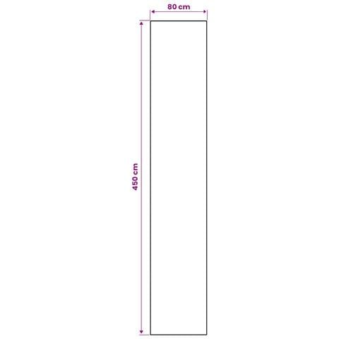 Runner Tappeto ORIZ 1150 gsm Grigio e Bianco - Foto 4