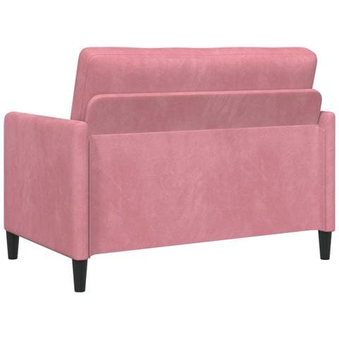 Set di Divani con Storage 2 pz Rosa Poliestere - Foto 2