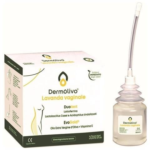 Dermolivo Lavanda Vaginale 3 Fiale da 80 ml - Foto 1