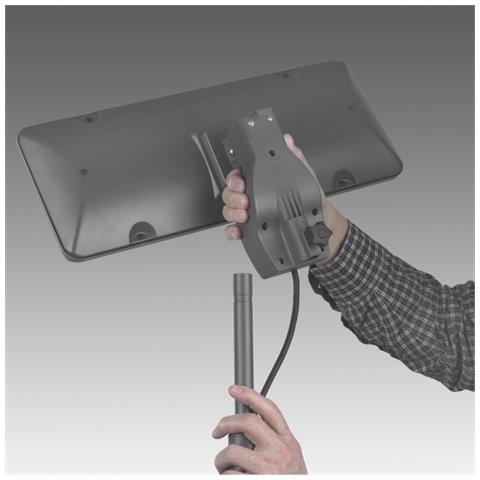 Riscaldatore Esterno Q-time 2000s 2000 W Grigio Scuro 334203 - Foto 1