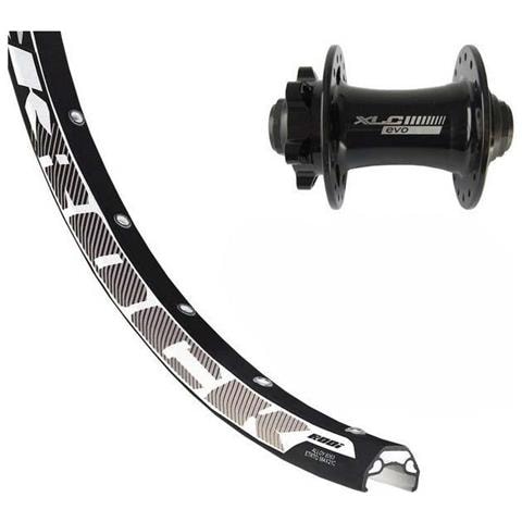 Ruote 26x1.9 Rodi Black Rock Disc And Fw Disc 6 Holes Ricambi Dei Componenti One Size - Foto 1