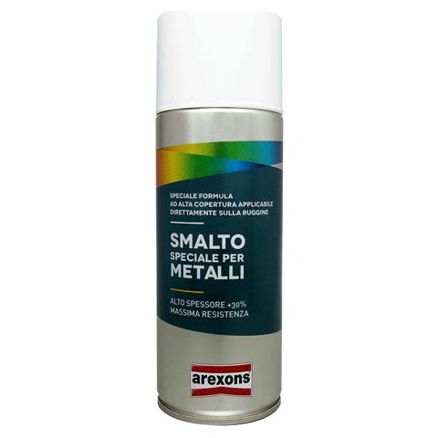 SMALTO SPRAY SPECIALE METALLI - ml. 400 - nero intenso opaco - Foto 1