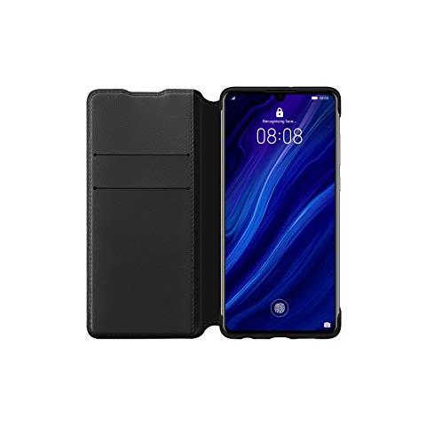 P30 Custodia Flip Cover, Accessorio Originale, Nero - Foto 2